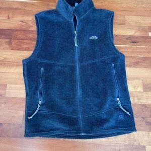 Patagonia Fleece Vest dark blue